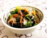 子どもが食べる♪ほうれん草のおかか和え作り方5写真