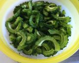 市販のつゆで簡単！ゴーヤの佃煮作り方1写真