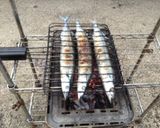 秋はやっぱりサンマの炭火焼作り方6写真