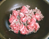 牛肉と白菜のすき焼き風炒め作り方2写真