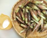 みょうがの粕漬け作り方1写真