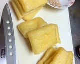 豆腐と挽肉と卵で油揚げの包み煮作り方2写真