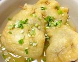 豆腐と挽肉と卵で油揚げの包み煮作り方8写真