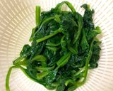 ☆ほうれん草となめ茸のおひたし☆作り方3写真