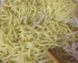 もやしたっぷり煮込みそば作り方8写真