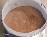 チェッカー柄のケーキ★サンセバスチャン作り方7写真