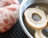 時短ヘルシー車麩豚角煮レシピ♪作り方1写真