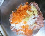 つくね風♡油揚げの巾着煮作り方3写真