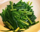 スタミナ満点☆にら納豆！作り方4写真