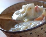 とろりんキャベツのミルクシチュー作り方3写真