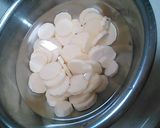 プチデザート*しぼりきんとんジュース味作り方1写真