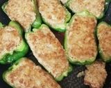 子供にも!野菜たっぷりピーマンの肉詰め作り方7写真