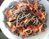 納豆!　キムチ!　温玉子!　蕎麦！作り方4写真