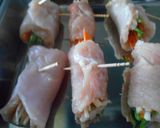 鶏胸肉野菜巻き揚げ作り方4写真