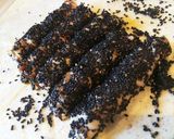 味噌ごぼうの胡麻揚げ作り方6写真