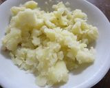 豆苗入りポテトサラダ作り方1写真