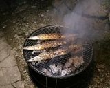 秋刀魚の炭火焼き作り方3写真