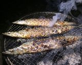 秋刀魚の炭火焼き作り方4写真