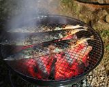 秋刀魚の炭火焼き作り方5写真
