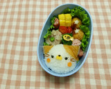 幼稚園 お弁当 キャラ弁♡ねこちゃん作り方4写真
