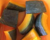 ハロウィンかぼちゃパン作り方1写真