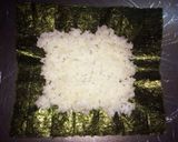 塩昆布マヨと炒り卵のおにぎらず作り方1写真