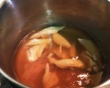 蒸し鶏入り一人分のかき玉スープもどき作り方4写真