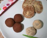 材料２つ♥黄粉と餡子で混ぜるだけ和菓子作り方2写真