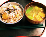 簡単♪炊飯器で栗ご飯作り方5写真