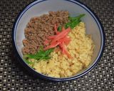 「調理のたれ」でそぼろ丼作り方6写真