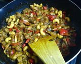 鶏肉とバジルとカシューナッツのカレー作り方12写真