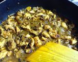 鶏肉とバジルとカシューナッツのカレー作り方9写真