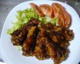 鰻のタレで鶏手羽照り焼き作り方8写真
