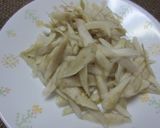 簡単♪牛肉とごぼうのピリ辛牛丼作り方1写真