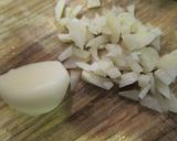 お家バル「干し椎茸のアヒージョ」作り方4写真