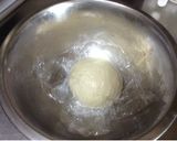 台湾風の葱と田麩の平焼きパン作り方2写真