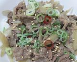 簡単♪牛肉とごぼうのピリ辛牛丼作り方5写真