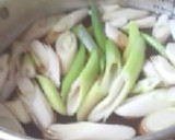 五目鶏団子と豆腐とねぎの柔らかスープ煮作り方8写真