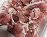 簡単！豚肉の生姜焼き作り方1写真