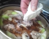 五目鶏団子と豆腐とねぎの柔らかスープ煮作り方9写真