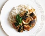 ぱぱっと✦さんまのバジル(ガパオ)炒め作り方11写真