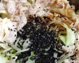 キャベツとササミのヘルシーごまサラダ作り方4写真