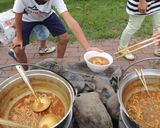 山形の芋煮会☆屋外編作り方16写真
