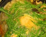 風邪にさよなら～焼餅入りみぞれ鍋作り方5写真