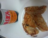 もやしと豚ひき肉のはさみ焼作り方5写真