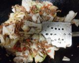 キャベツの豚ひき肉味噌炒め作り方6写真