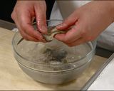 カキの牛肉巻き作り方1写真