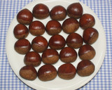 簡単☆秋味☆乾燥栗と干し茸の炊き込みご飯作り方1写真