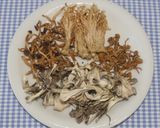簡単☆秋味☆乾燥栗と干し茸の炊き込みご飯作り方9写真