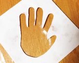 簡単サクサク手形クッキー作り方1写真